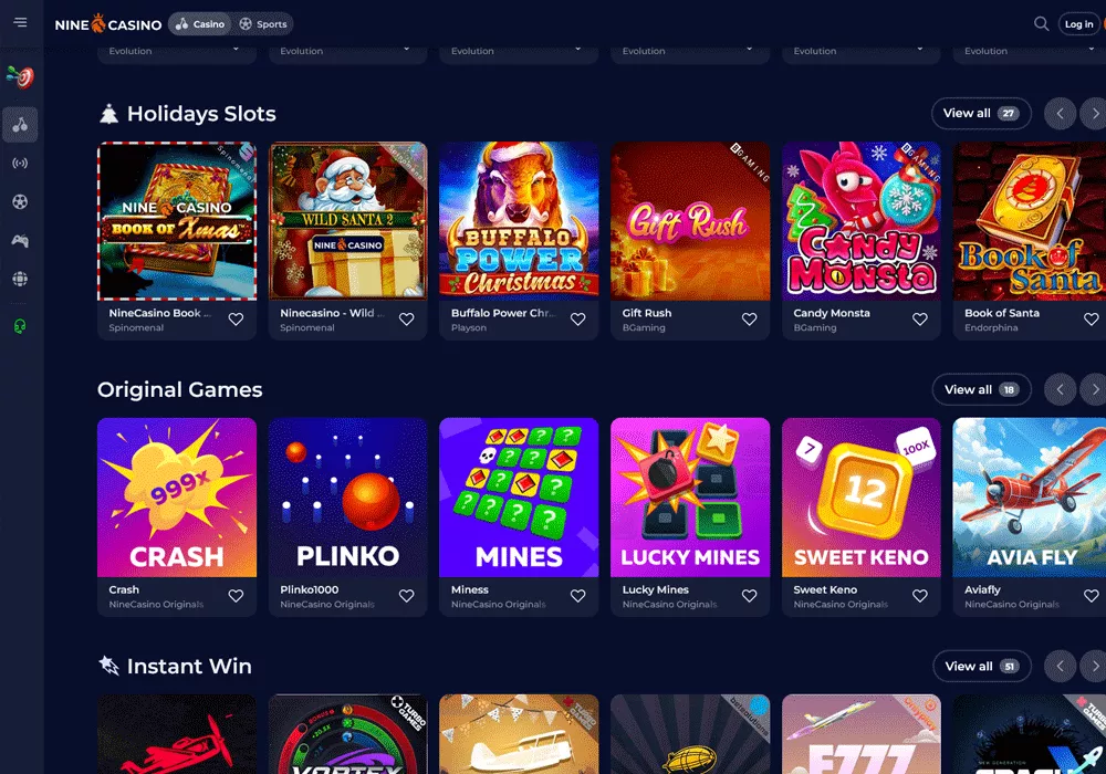 Nine casino καζίνο