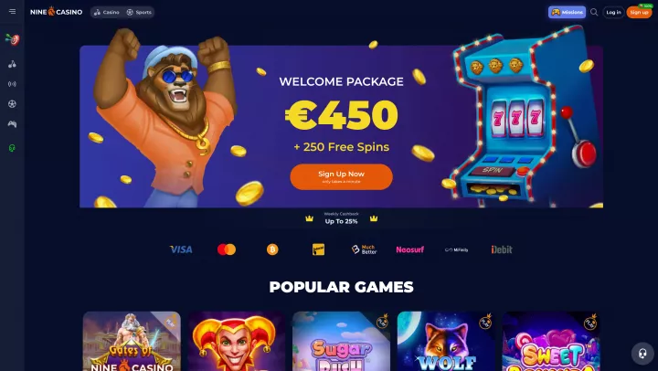 Nine casino android