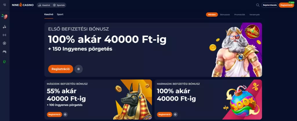 nine casino játékok 49