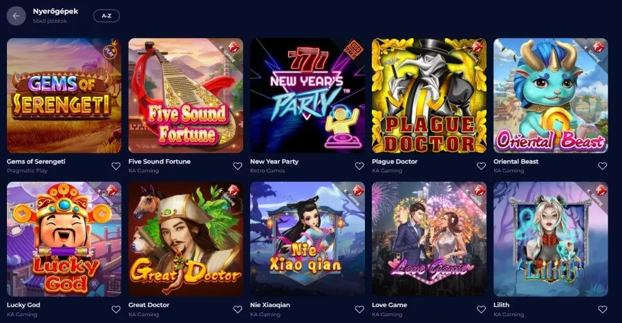 VEDD ÁT BÓNUSZT - nine casino bejelentkezés - NineCasino | 6